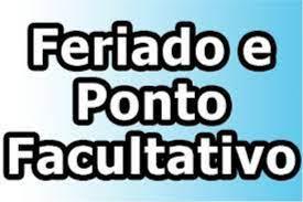 Feriado Ponto Facultativo