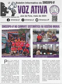 Capa Jornal Maio