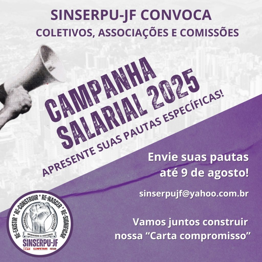 Convocação Para Carta Compromisso Capa De Site