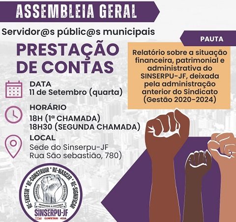 Assembleia Prestação De Contas Site