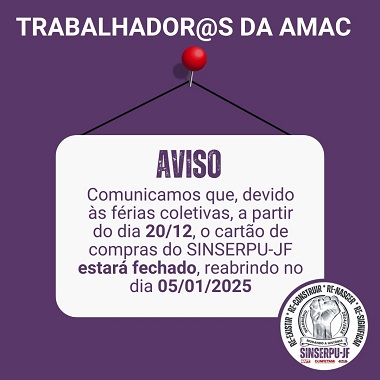 Aviso Amac Site