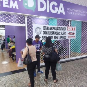 Panfletagem no diga 7