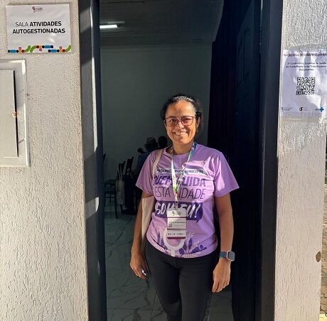 Denise na conferênica terça feira 1