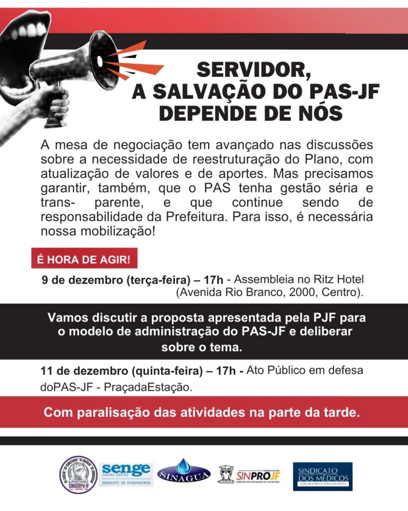 Convocação assembleia PAS